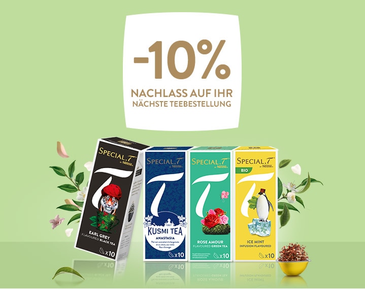 -10% NACHLASS AUF IHR NÂCHSTE TEEBESTELLUNG